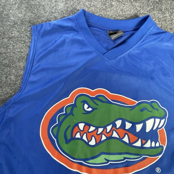 Florida Gators Muscle Shirt Large Mens Blue Pro Edge Sleeveless Football NCAA Lg - Picture 5 of 15